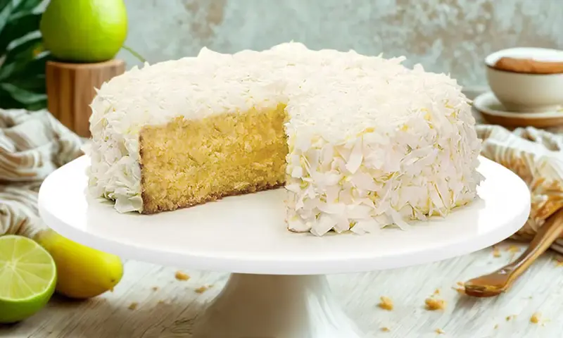 Mango Coconut Cake 1